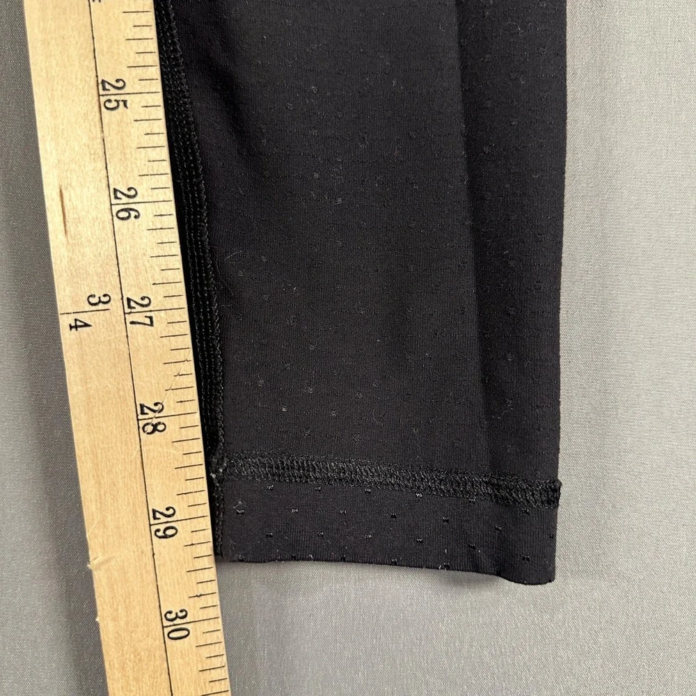 Lululemon Leggings Womens Apx: Med Black High Rise Ankle Yoga Athletic Stretch